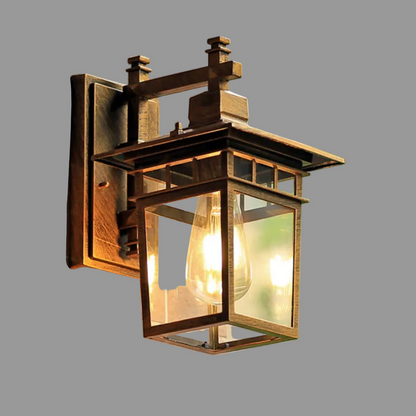 Fylo Black | Lámpara de Pared Exterior Moderna