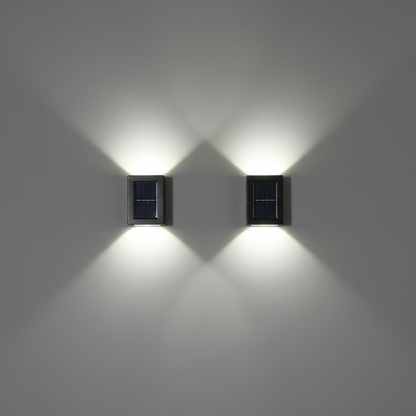 Lámpara Solar LED IP65 | Luz Solar Exterior Moderna