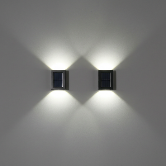 Lámpara Solar LED IP65 | Luz Solar Exterior Moderna