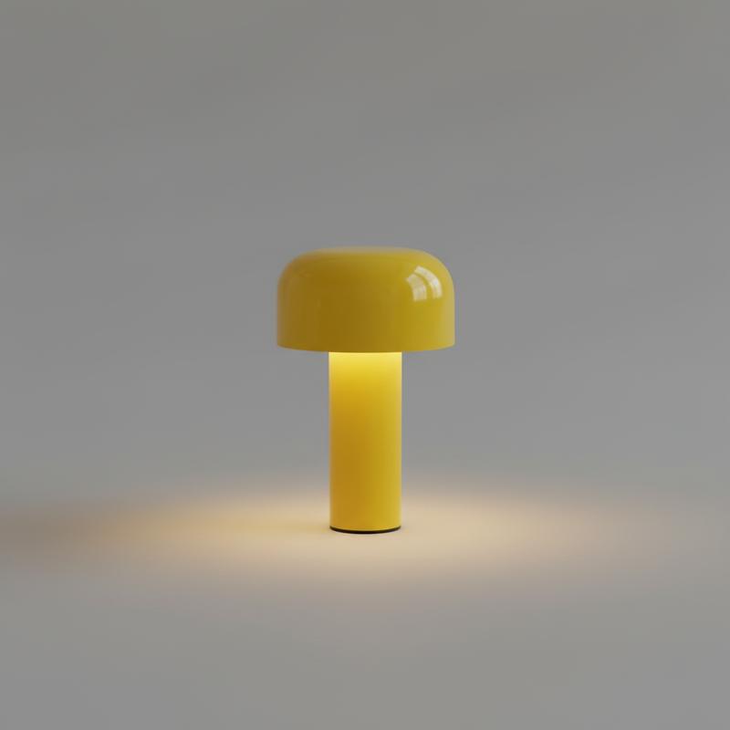 Lámpara de Mesa Seta LED Portátil | Lámpara Sobremesa Regulable