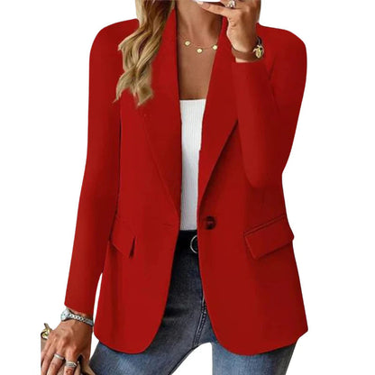 Blazer elegante para mujer | Corte entallado y tejido suave