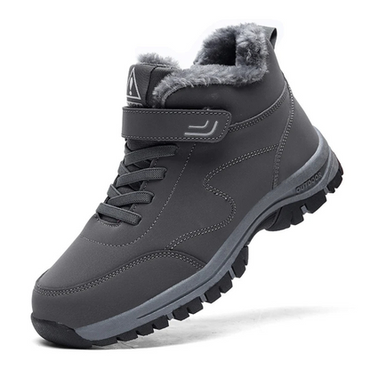 Mujer Botas de Invierno | Cuero Impermeable & Suela Antideslizante | Otoño e Invierno