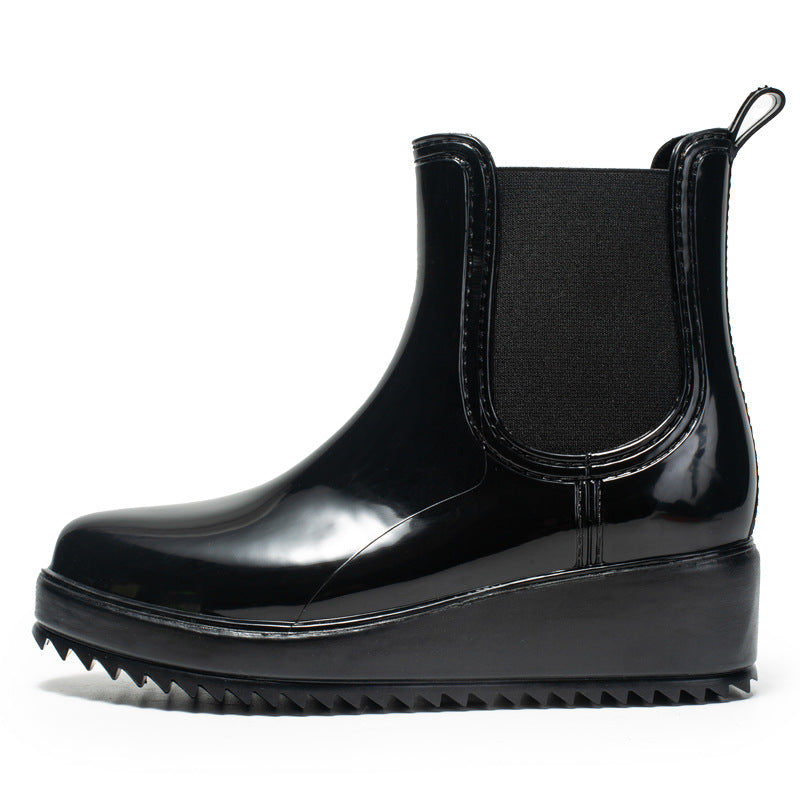Mujer Botines Chelsea Impermeables | Suela Antideslizante & Paneles Elásticos | Uso Diario