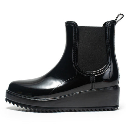 Mujer Botines Chelsea Impermeables | Suela Antideslizante & Paneles Elásticos | Uso Diario