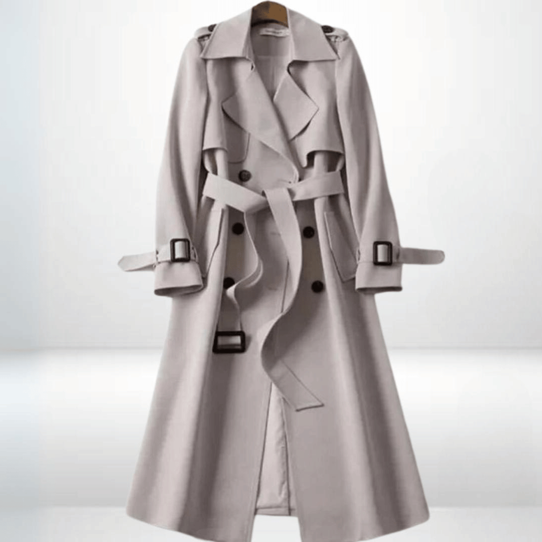 Mujer Gabardina de Invierno | Relleno Aislante & Corte Medio | Otoño e Invierno
