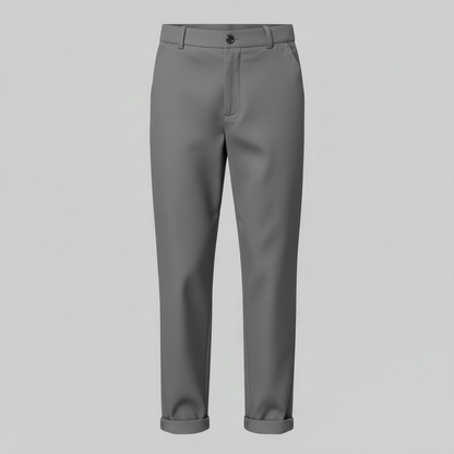 Pantalón de traje mujer talle alto ceñido oficina