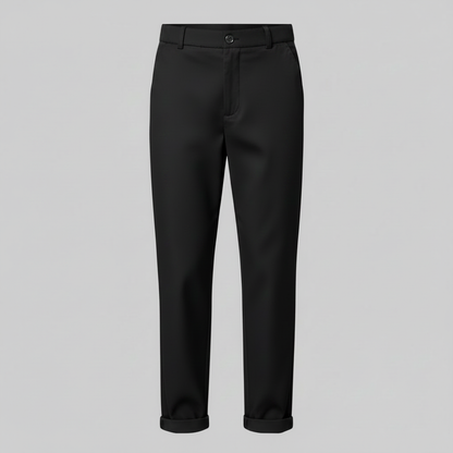 Pantalón de traje mujer talle alto ceñido oficina