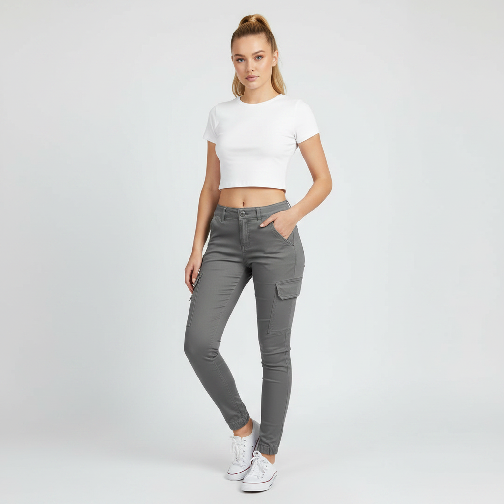 Pantalones Cargo Mujer Modernos | Estilo Urbano y Cómodo