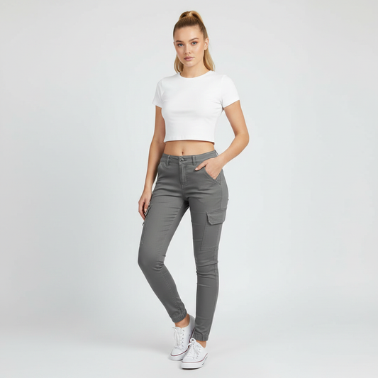 Pantalones Cargo Mujer Modernos | Estilo Urbano y Cómodo