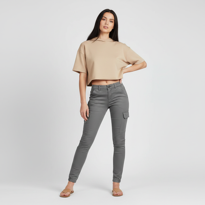 Pantalones Cargo Mujer Modernos | Estilo Urbano y Cómodo