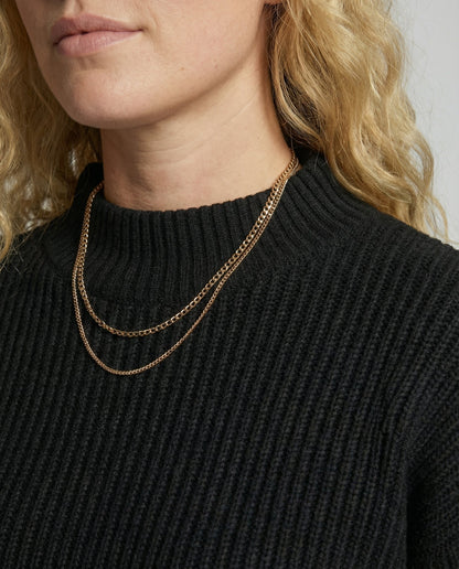Mujer Conjunto de Jersey y Falda | 2 Piezas & Corte Elegante | Uso Diario