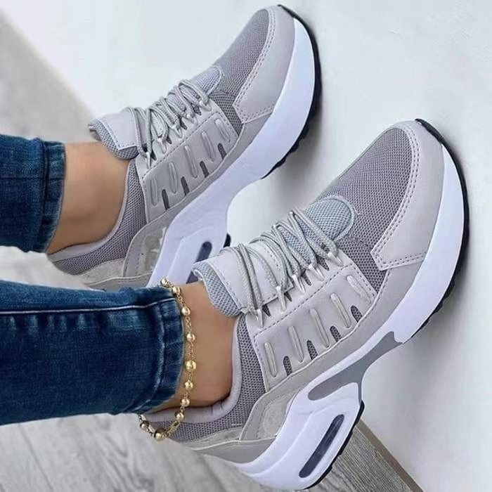 Zapatillas de paseo con soporte plantar y suela amortiguada para mujer | Primavera