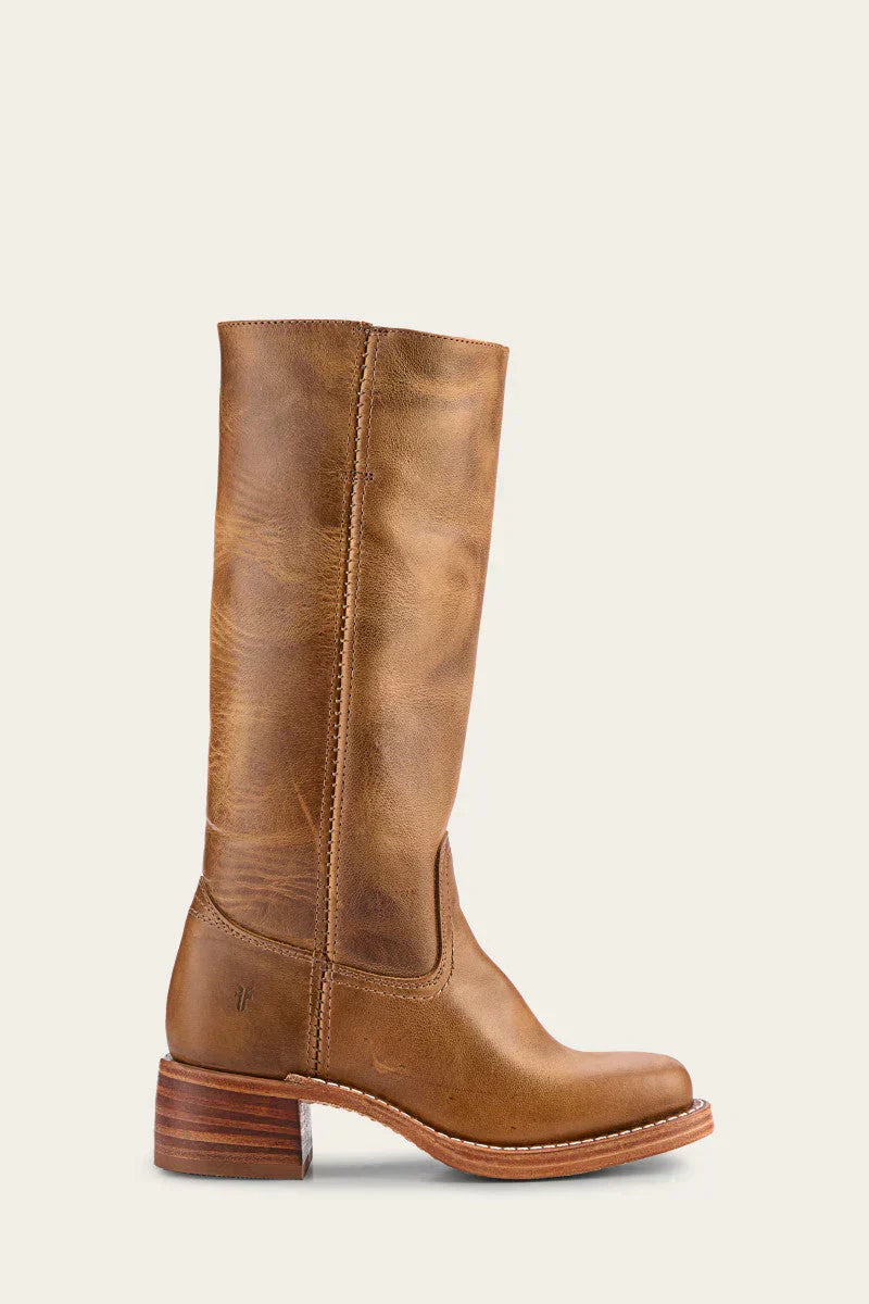 Mujer Botas Altas hasta la Rodilla | Tacón Ancho & Puntera Redonda | Otoño e Invierno