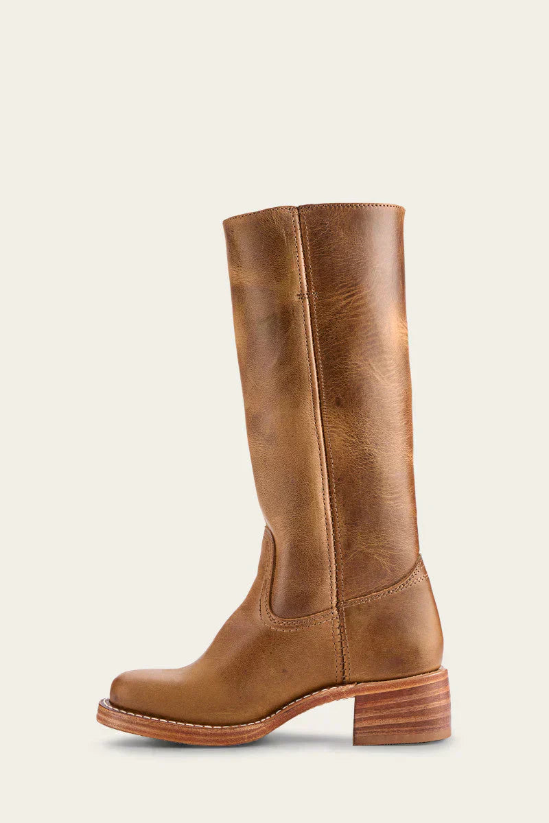 Mujer Botas Altas hasta la Rodilla | Tacón Ancho & Puntera Redonda | Otoño e Invierno