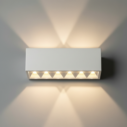 Aplique LED Versátil | Lámpara de Pared Interior y Exterior