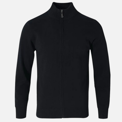 Hombre Chaqueta de Punto | Cuello Alto & Cierre de Cremallera | Otoño e Invierno