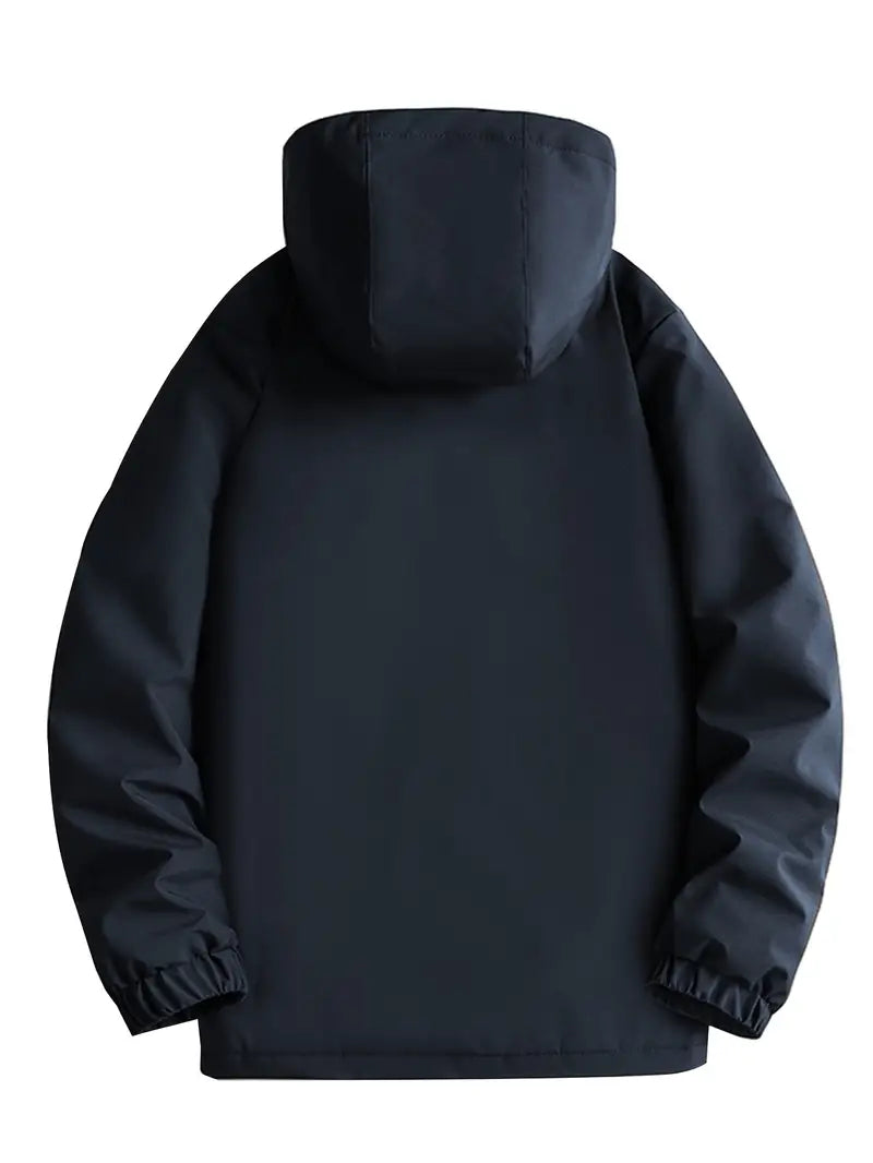 Hombre Parka de Invierno | Impermeable & Relleno Acolchado | Otoño e Invierno