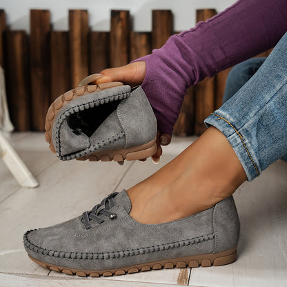 Mocasín sin cordones para mujer | Diseño cómodo con soporte