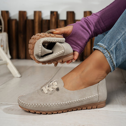 Mocasín sin cordones para mujer | Diseño cómodo con soporte