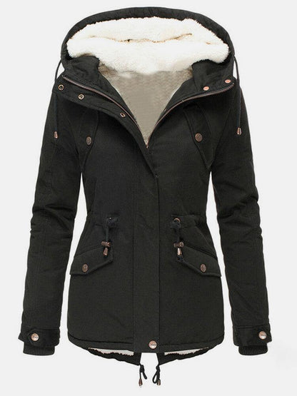 Mujer Parka de Invierno | Impermeable & Forro Cálido | Otoño e Invierno