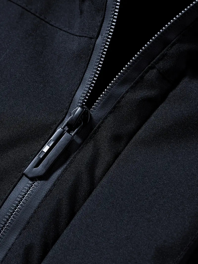 Hombre Parka de Invierno | Impermeable & Relleno Acolchado | Otoño e Invierno