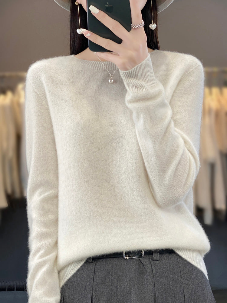 Mujer Jersey de Punto Suave | Corte Holgado & Tacto Agradable | Otoño e Invierno