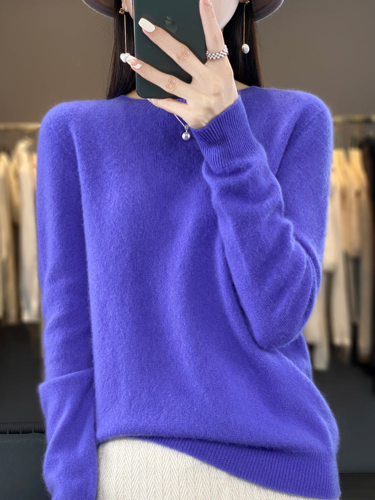 Mujer Jersey de Punto Suave | Corte Holgado & Tacto Agradable | Otoño e Invierno
