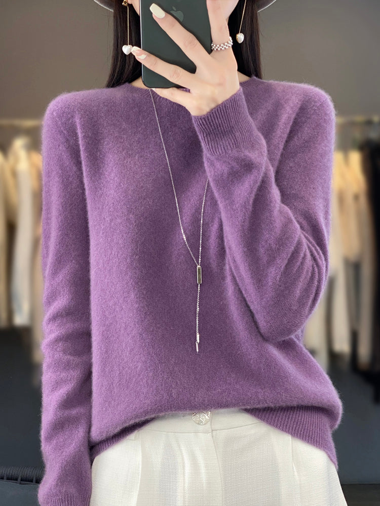 Mujer Jersey de Punto Suave | Corte Holgado & Tacto Agradable | Otoño e Invierno