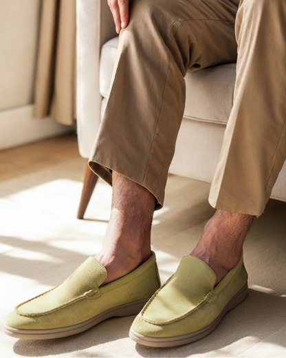 Hombre Mocasines de Ante | Diseño Slip-on & Suela de Soporte | Uso Diario
