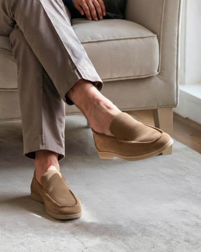 Hombre Mocasines de Ante | Diseño Slip-on & Suela de Soporte | Uso Diario