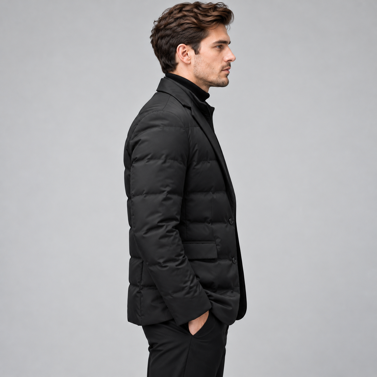Hombre Chaqueta Softshell | Impermeable & Transpirable | Uso Diario