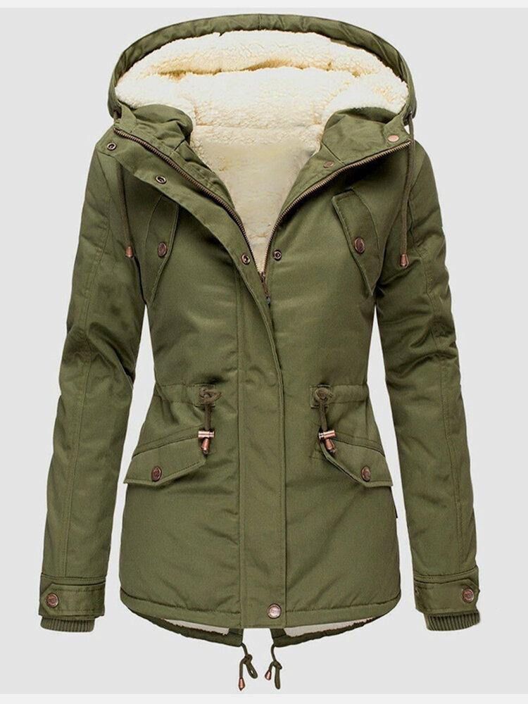 Mujer Parka de Invierno | Impermeable & Forro Cálido | Otoño e Invierno
