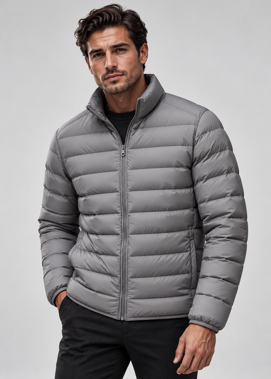 Hombre Chaqueta de Plumas Ligera | Relleno Ultraligero & Plegable | Otoño e Invierno
