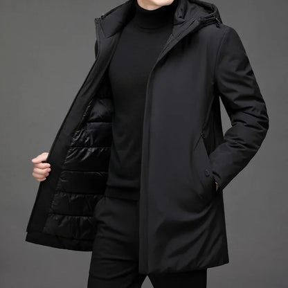 Hombre Chaqueta de Invierno | Impermeable & Forro Cálido | Otoño e Invierno