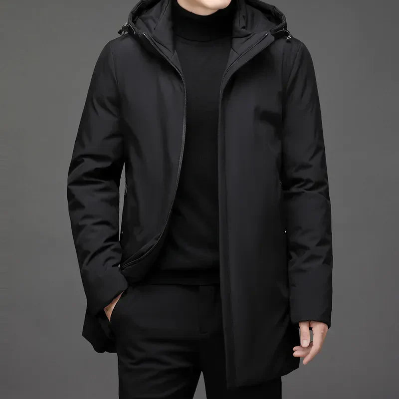 Hombre Chaqueta de Invierno | Impermeable & Forro Cálido | Otoño e Invierno