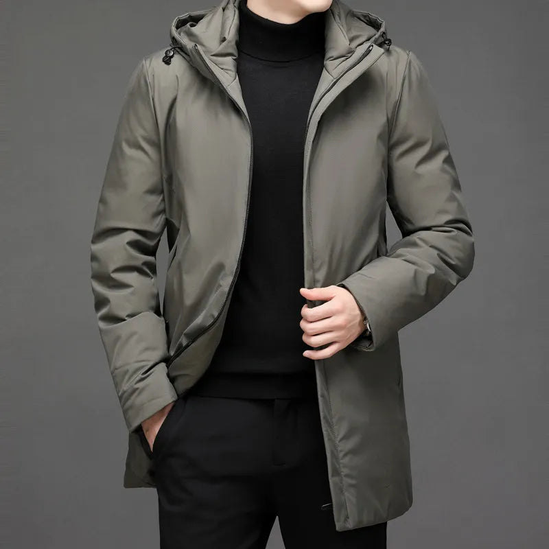 Hombre Chaqueta de Invierno | Impermeable & Forro Cálido | Otoño e Invierno