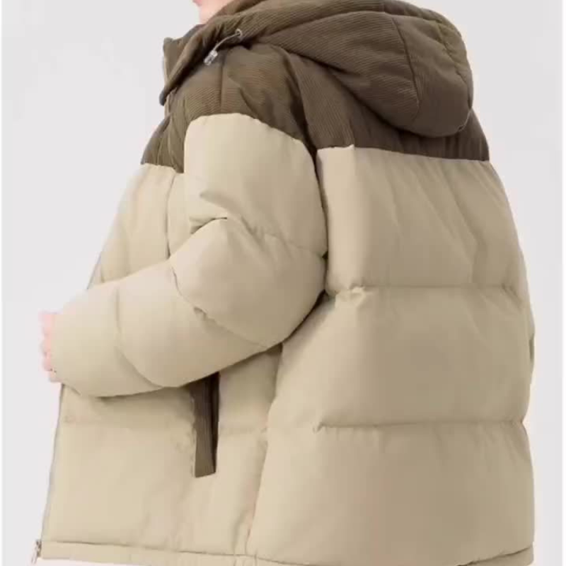 Hombre Chaqueta Acolchada con Capucha | Cortavientos & Forro Acolchado | Otoño e Invierno