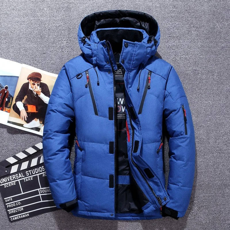 Hombre Parka Acolchada de Invierno | Impermeable & Cortavientos | Otoño e Invierno