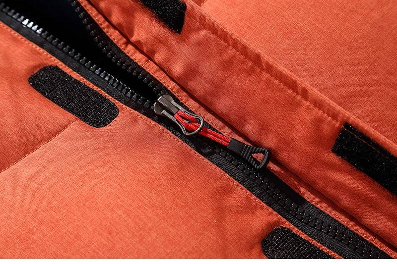 Hombre Parka Acolchada de Invierno | Impermeable & Cortavientos | Otoño e Invierno