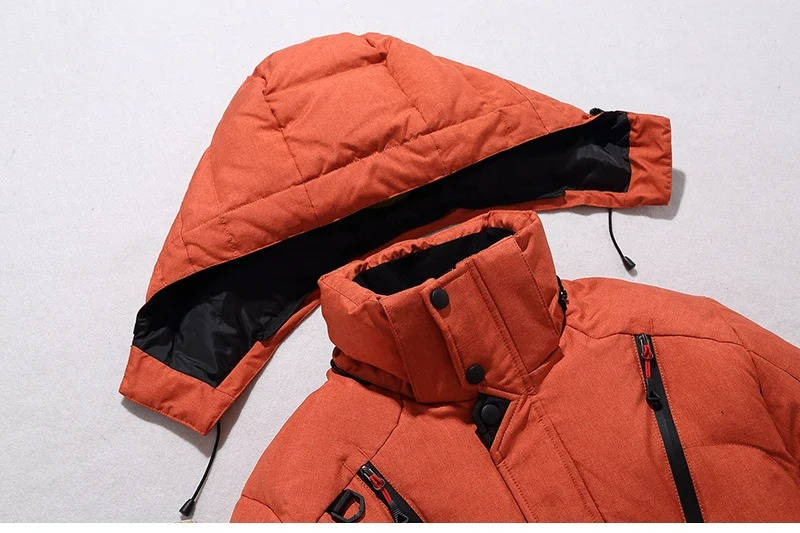 Hombre Parka Acolchada de Invierno | Impermeable & Cortavientos | Otoño e Invierno