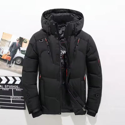 Hombre Parka Acolchada de Invierno | Impermeable & Cortavientos | Otoño e Invierno