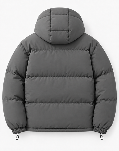 Mujer Abrigo Acolchado Puffer | Capucha & Cierre de Cremallera | Otoño e Invierno