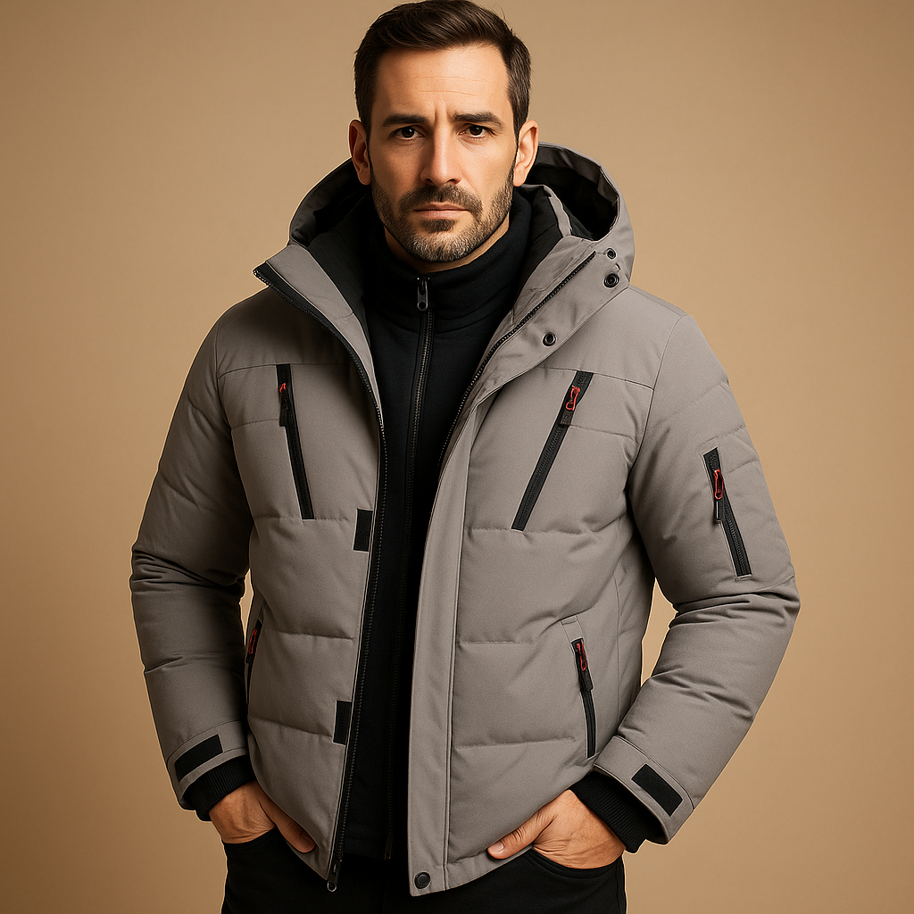Mujer Chaqueta de Invierno Acolchada | Cierre de Cremallera & Forro Grueso | Otoño e Invierno